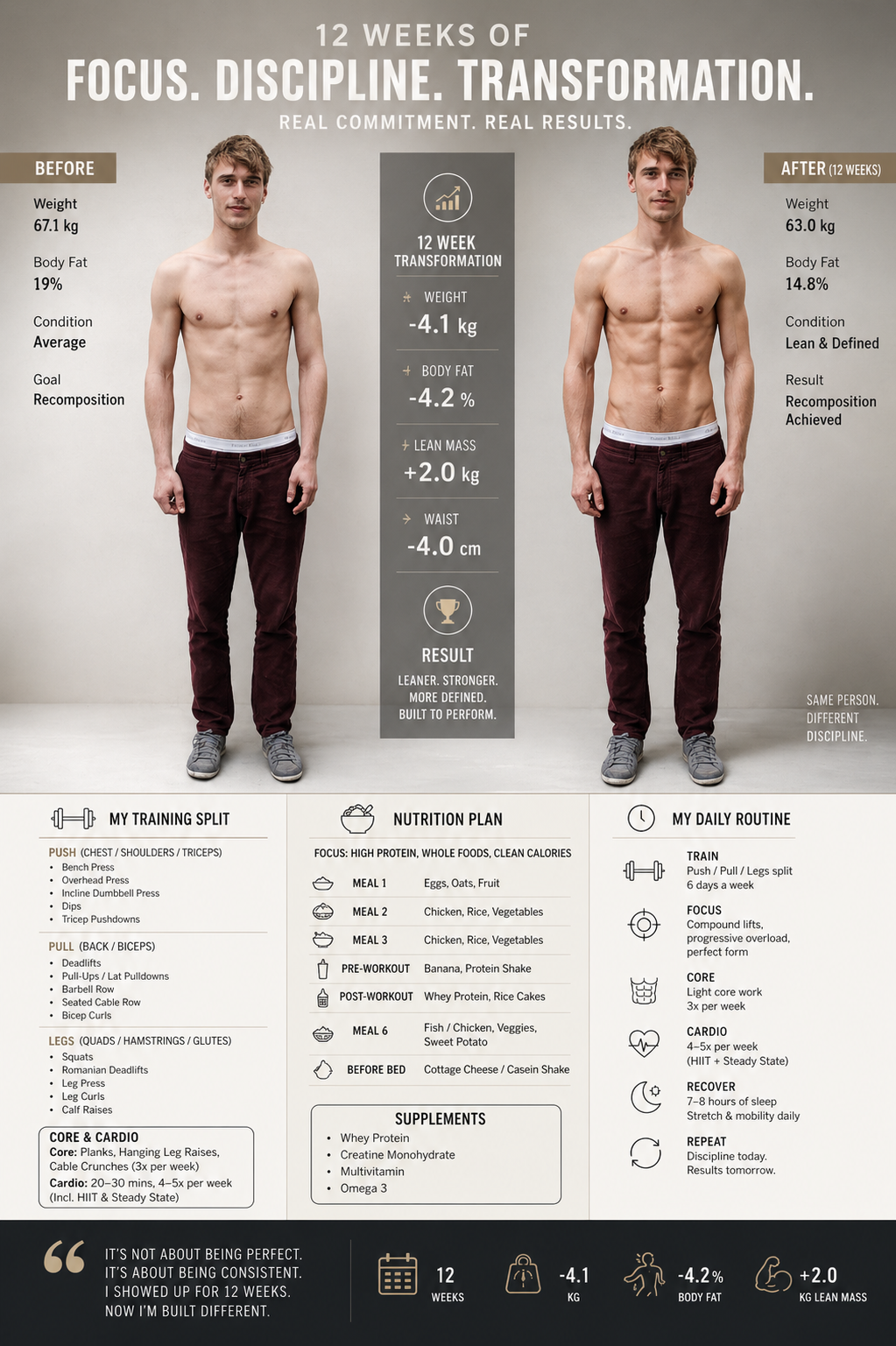 Body Transformation Guide sample cover