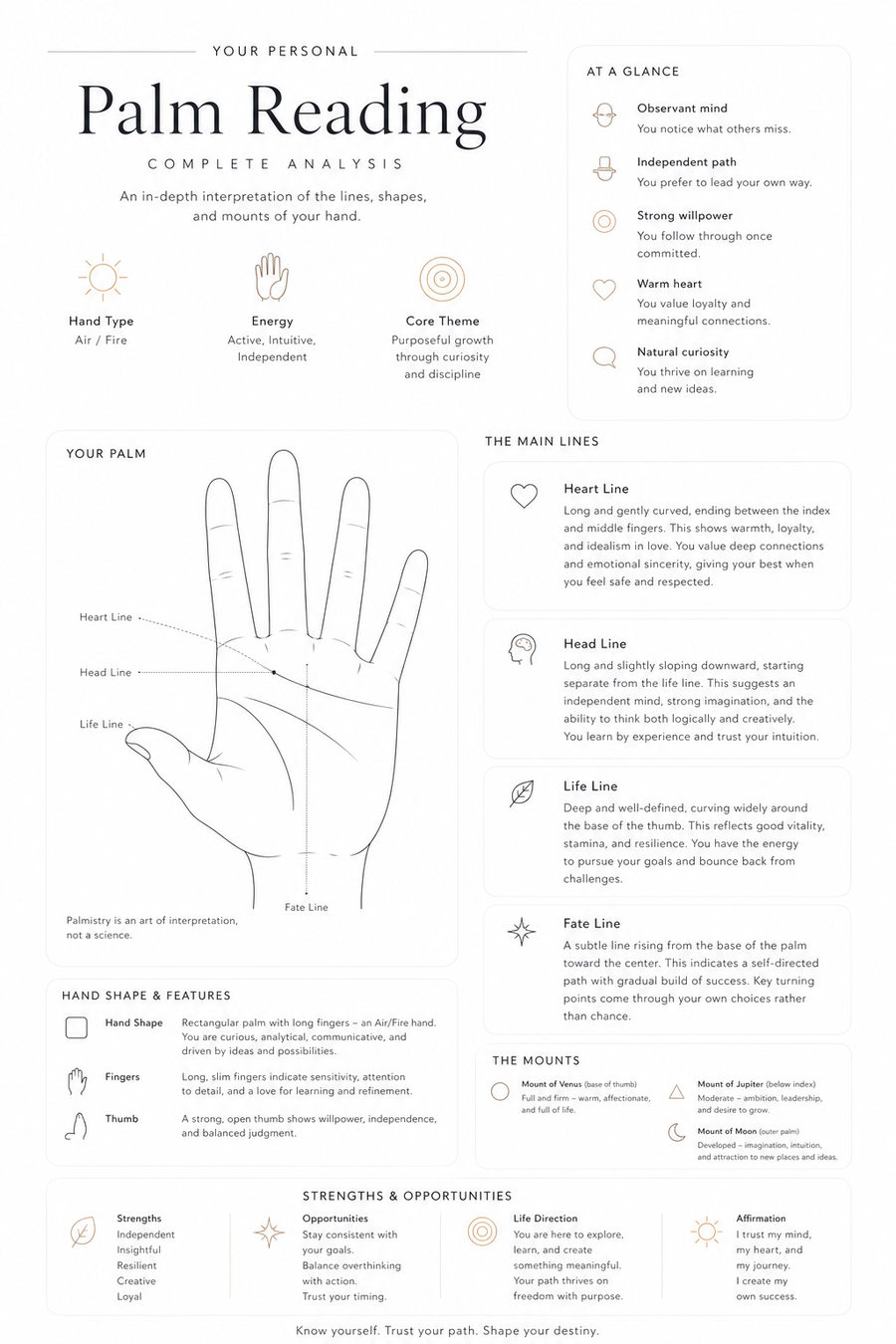 Palm Reading sample cover